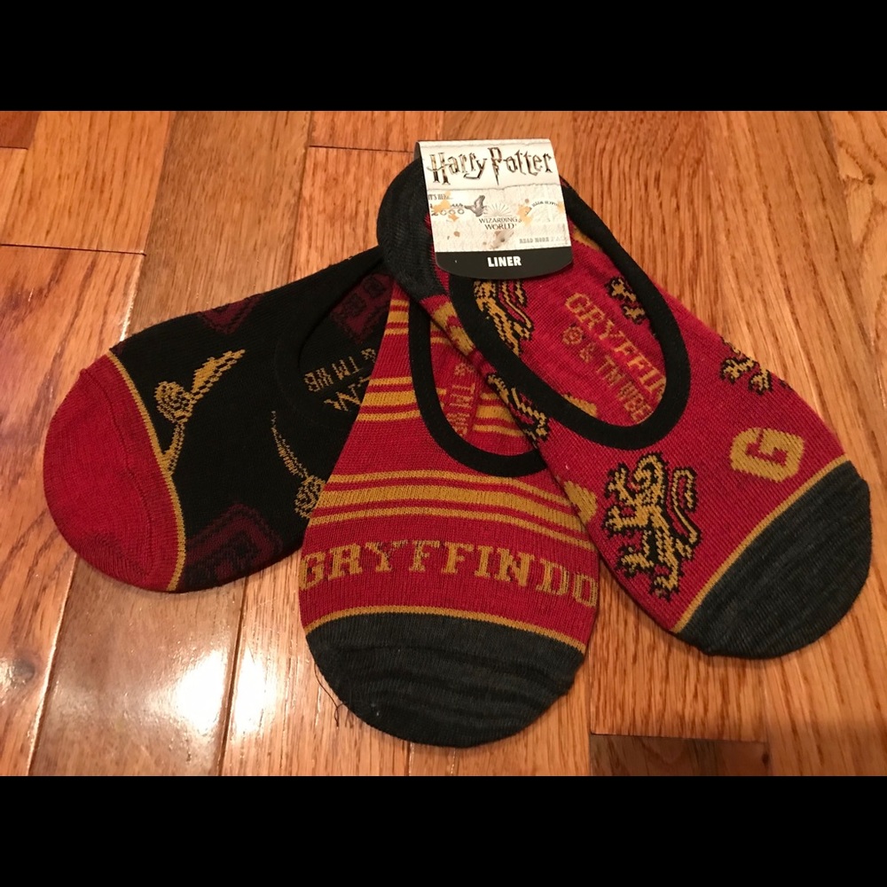 Harry Potter Sock Liner 3 Pack